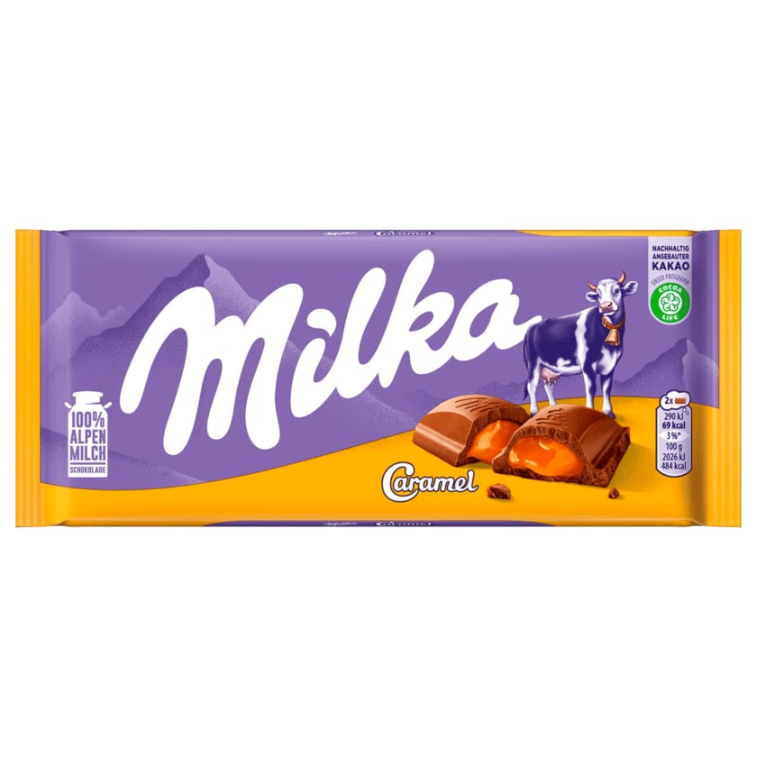 Milka Schokolade Caramel 100g